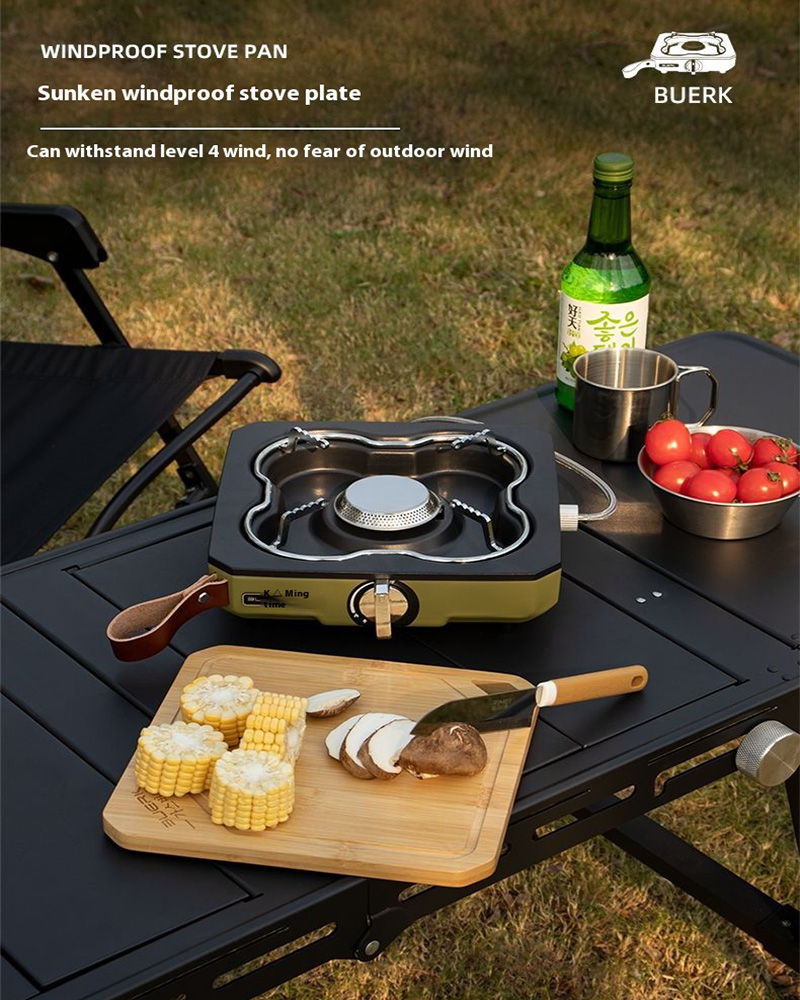 Buerk Desktop Outdoor Gas Stov - đánh giá và giá Camping Cooking Propane