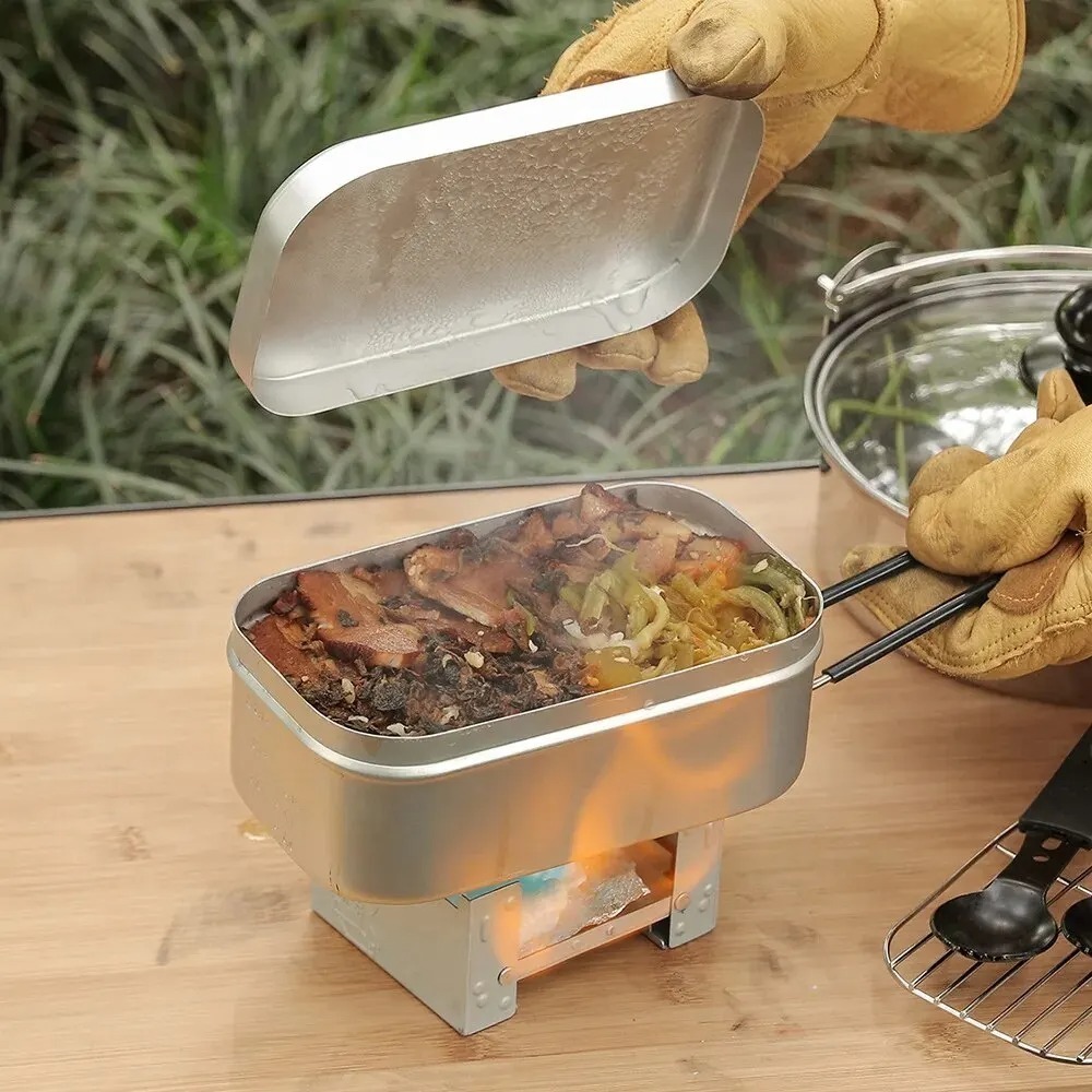 Ultralight Tableware Camping C - đánh giá và giá Camping Cooking And Cutlery Set