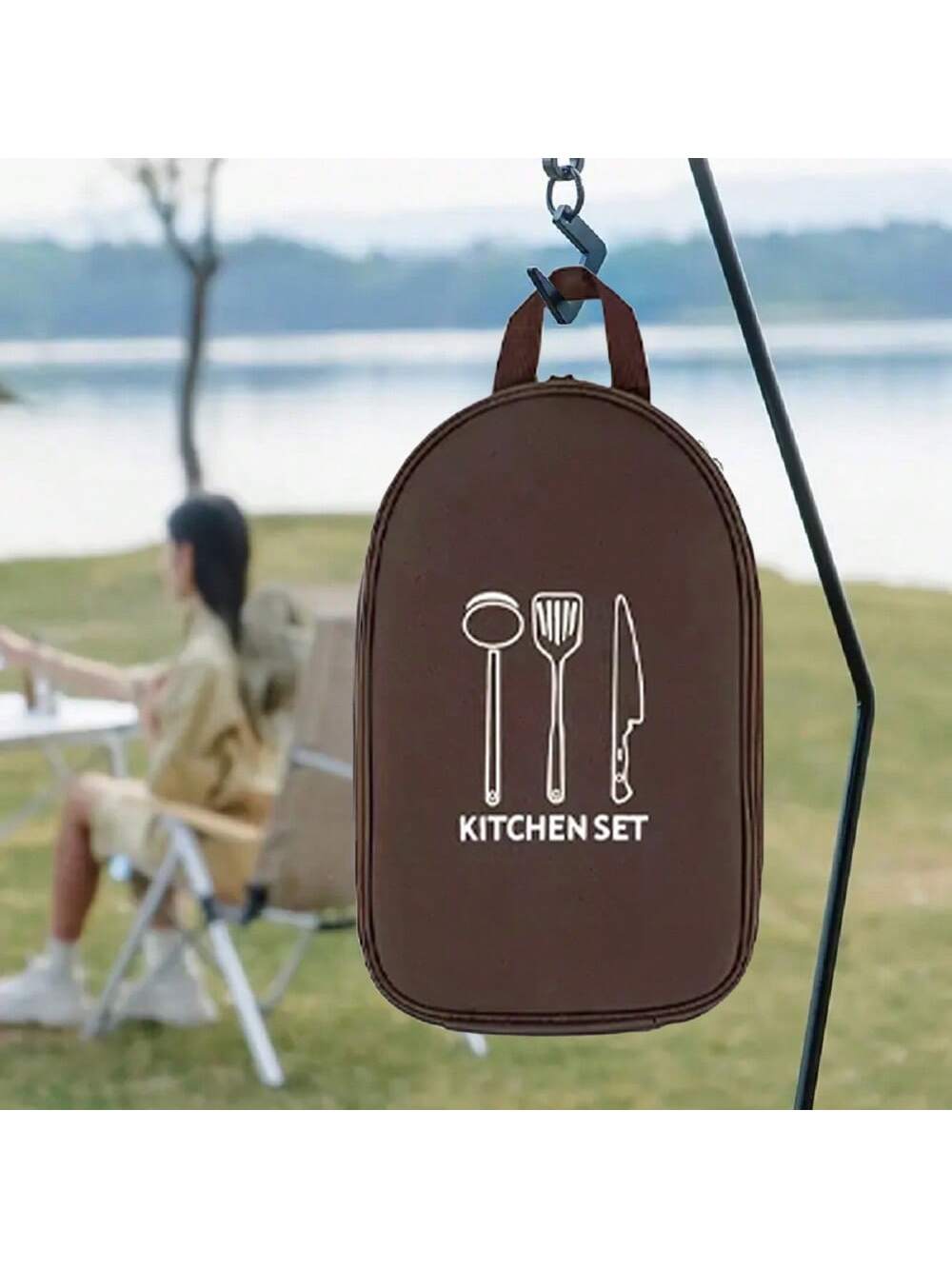 Outdoor Camping Cookware Stora - đánh giá và giá Camping Cooking Utensils Storage