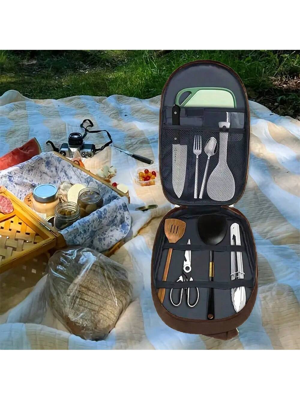 Outdoor Camping Cookware Stora - đánh giá và giá Camping Cooking Utensils Storage