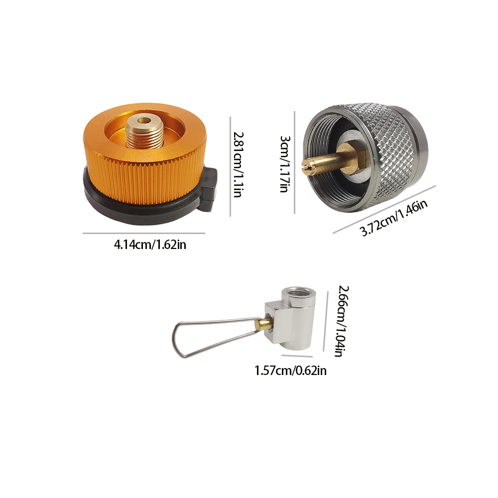 3pcs/set Camping Stove Adapter - đánh giá và giá Camping Cooking Propane