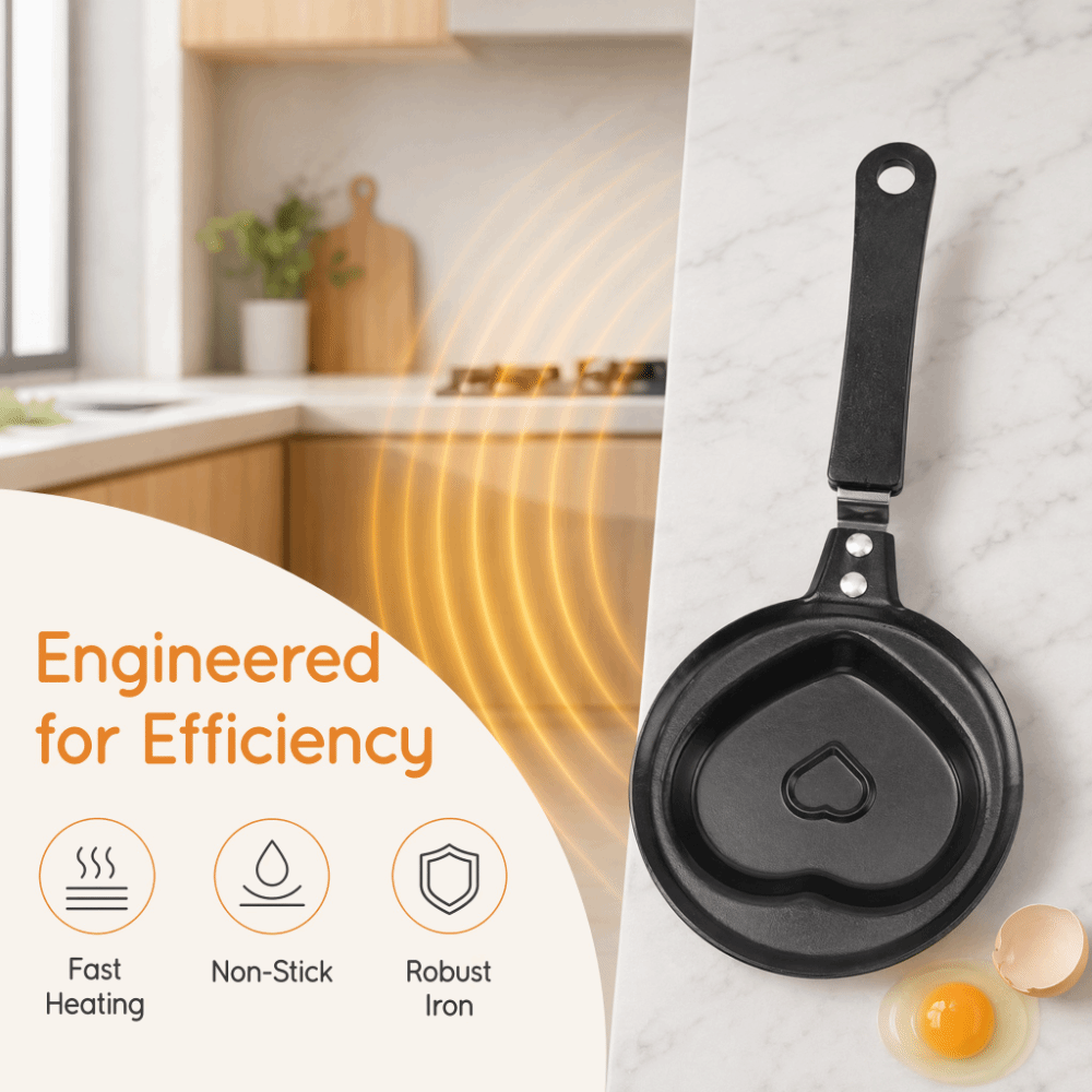 Cast Iron Mini Egg Frying Pan  - đánh giá và giá Camping Cooking Without Gas