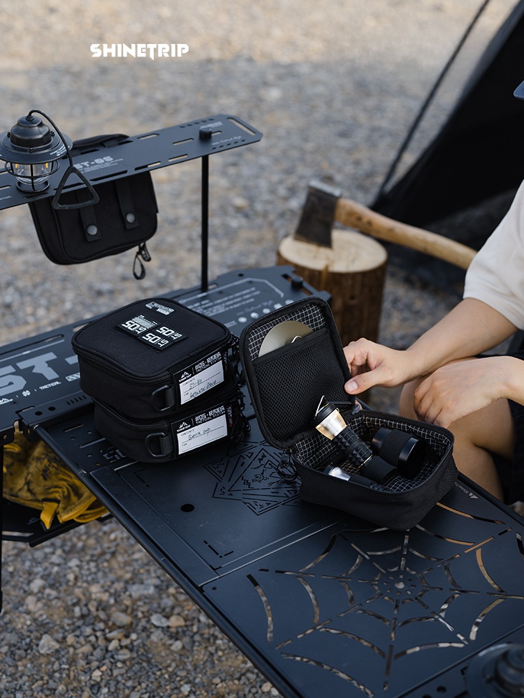ShineTrip Outdoor Camping Equi - đánh giá và giá Camping Cooking Utensils Storage