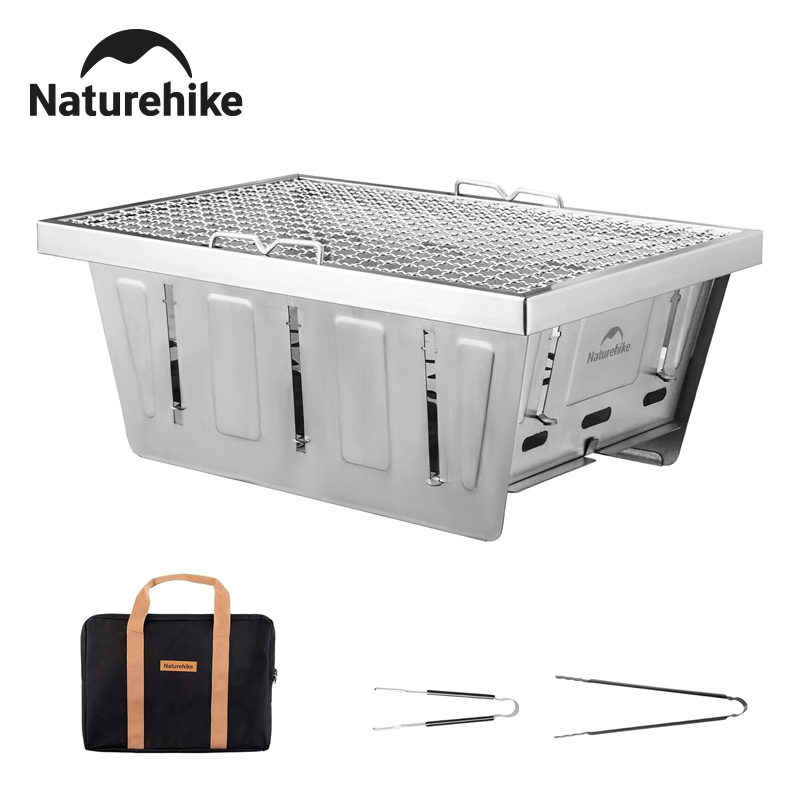 Naturehike Camping Charcoal Gr - đánh giá và giá Camping Cooking Table With Windshield