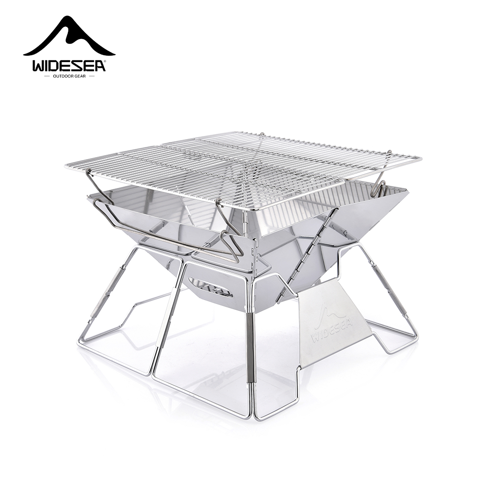 Gấp Nướng Lửa Hố Ngoài Trời Bả - đánh giá và giá Camping Cooking Griddle