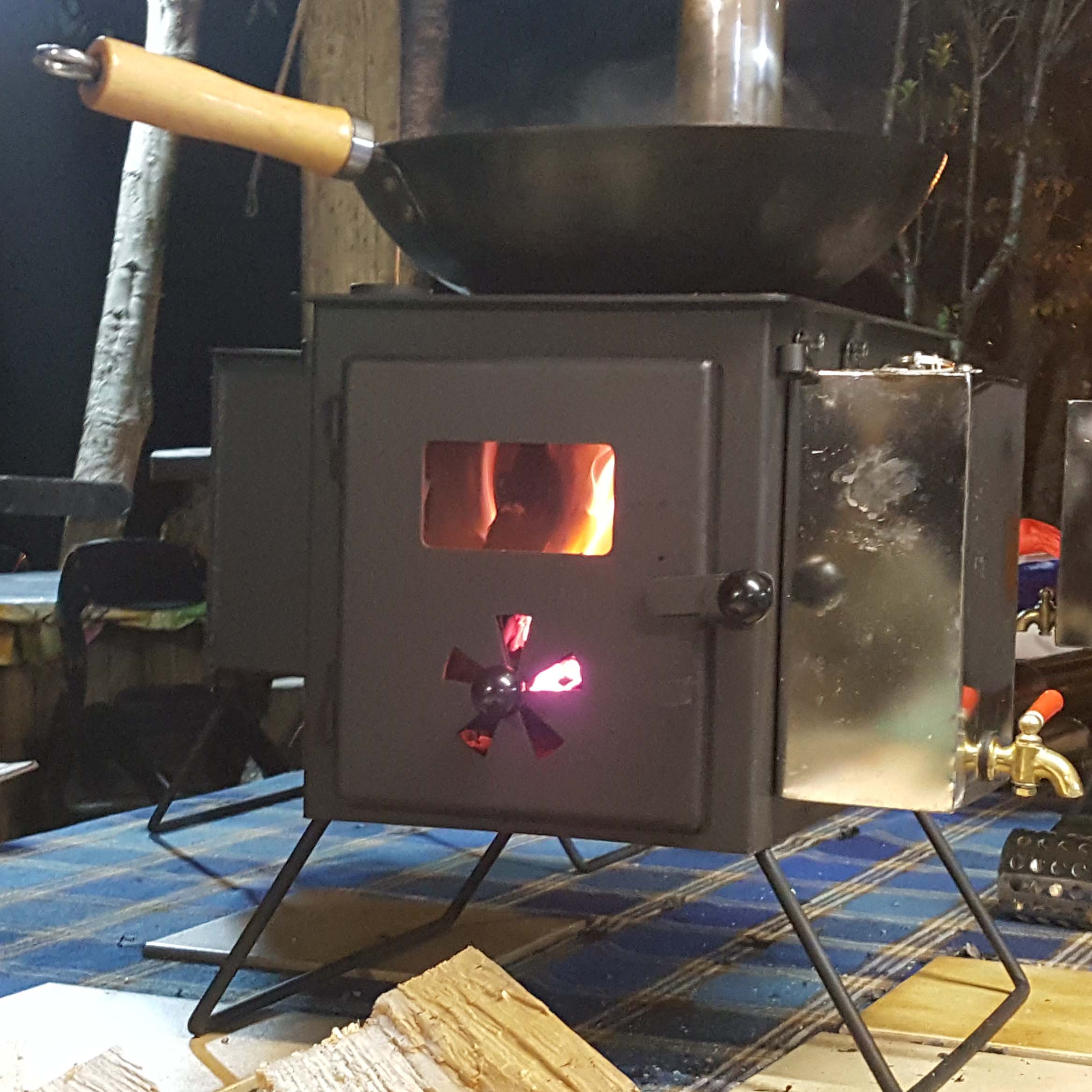Outdoor Picnic Small Wood Fire - đánh giá và giá Camping Cooking Fire Stove