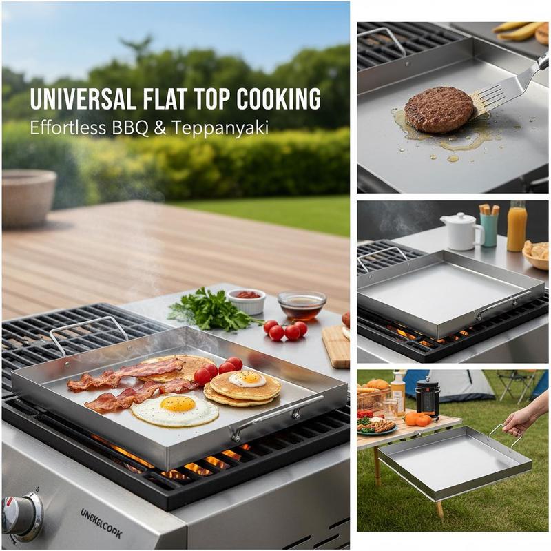 Universal Flat Top Griddle 18x - đánh giá và giá Camping Cooking Griddle