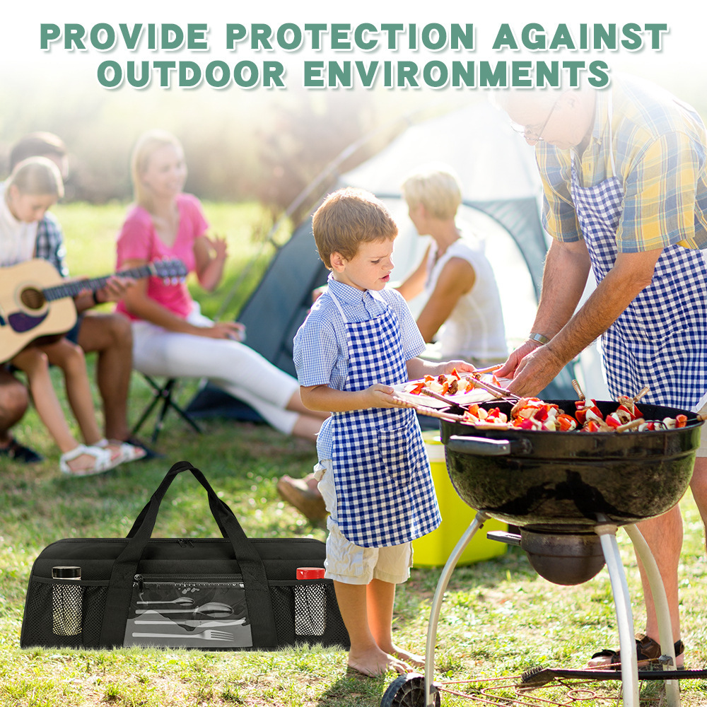 Durable Barbecue Utensils Stor - đánh giá và giá Camping Cooking Utensils Storage