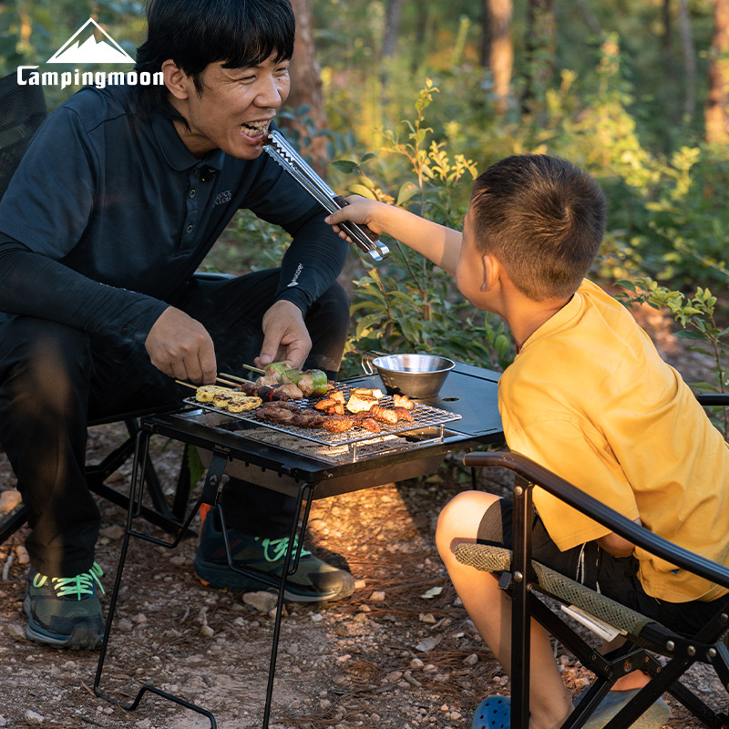 CAMPINGMOON UG-1 IGT Carbon Gr - đánh giá và giá Camping Cooking Table With Windshield