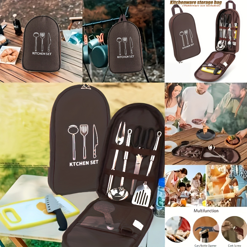 Outdoor Cooking Bag Camping St - đánh giá và giá Camping Cooking Utensils Storage