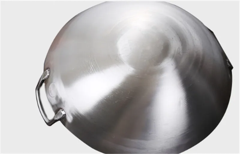 304 stainless steel wok 50 60  - đánh giá và giá Camping Cooking Without Gas