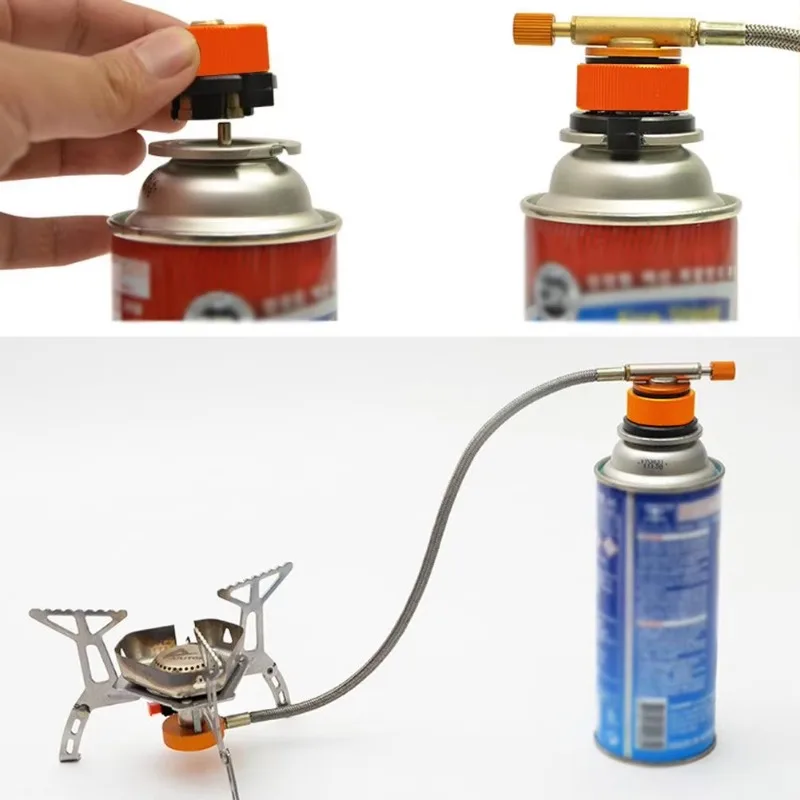 Butane Canister Adapter Outdoo - đánh giá và giá Camping Cooking Propane