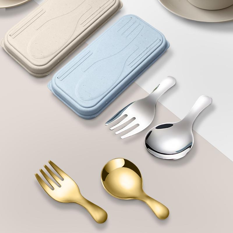 Stainless Steel Portable Spoon - đánh giá và giá Camping Cooking And Eating Set