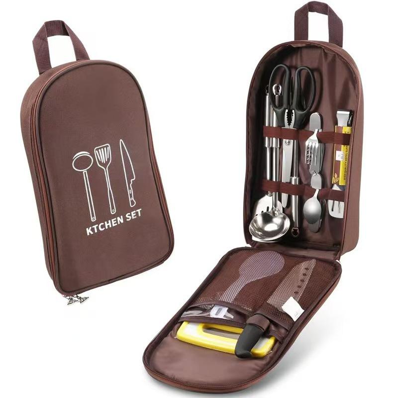 Camping Utensil Organizer Bag  - đánh giá và giá Camping Cooking Utensils Storage
