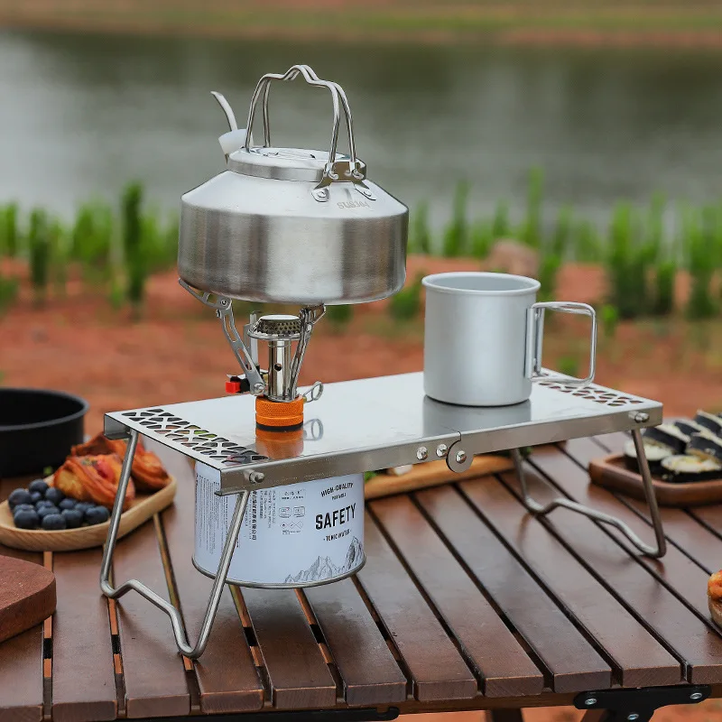 Outdoor Portable Mini Tea Tabl - đánh giá và giá Camping Cooking Griddle