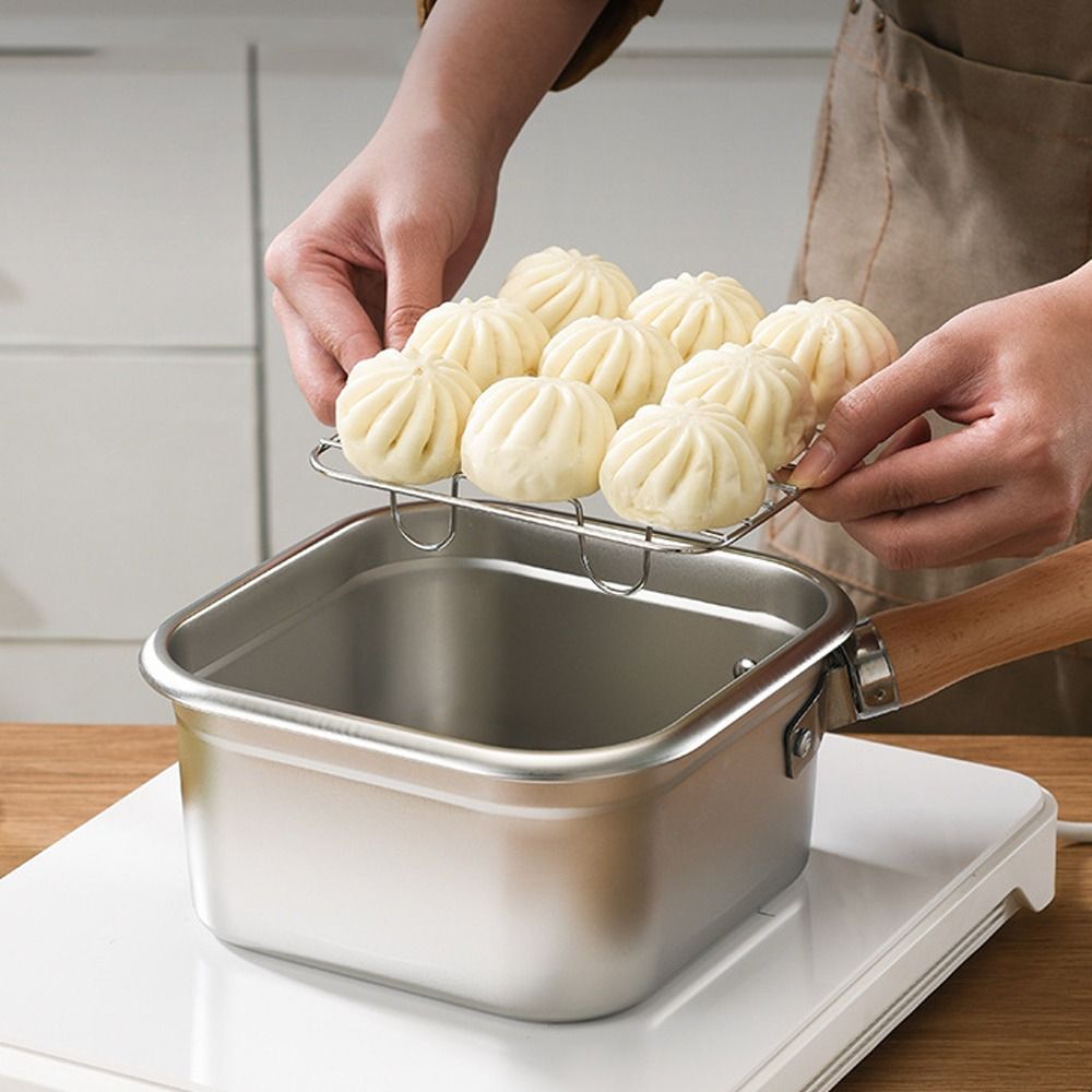 Portable Stainless Steel Fryin - đánh giá và giá Camping Cooking Utensils Storage
