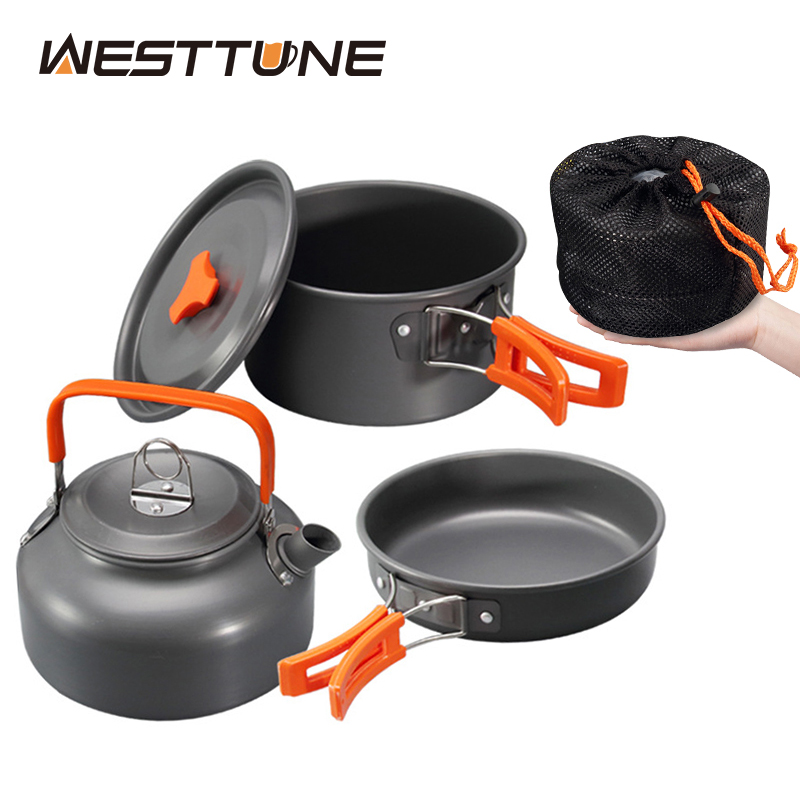 WESTTUNE Camping Cookware Kit  - đánh giá và giá Camping Cooking Griddle