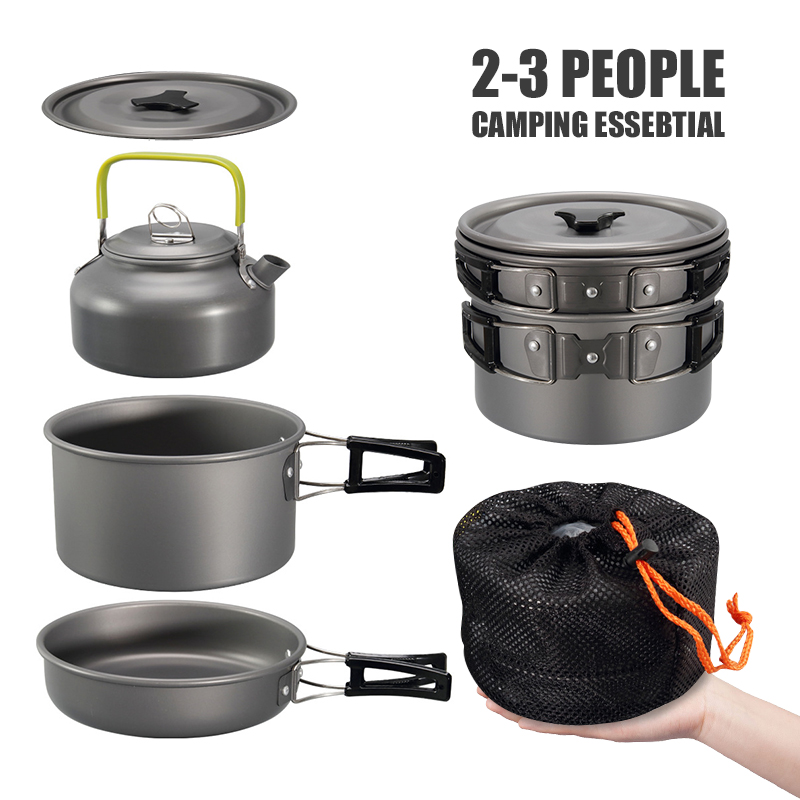 WESTTUNE Camping Cookware Kit  - đánh giá và giá Camping Cooking Griddle