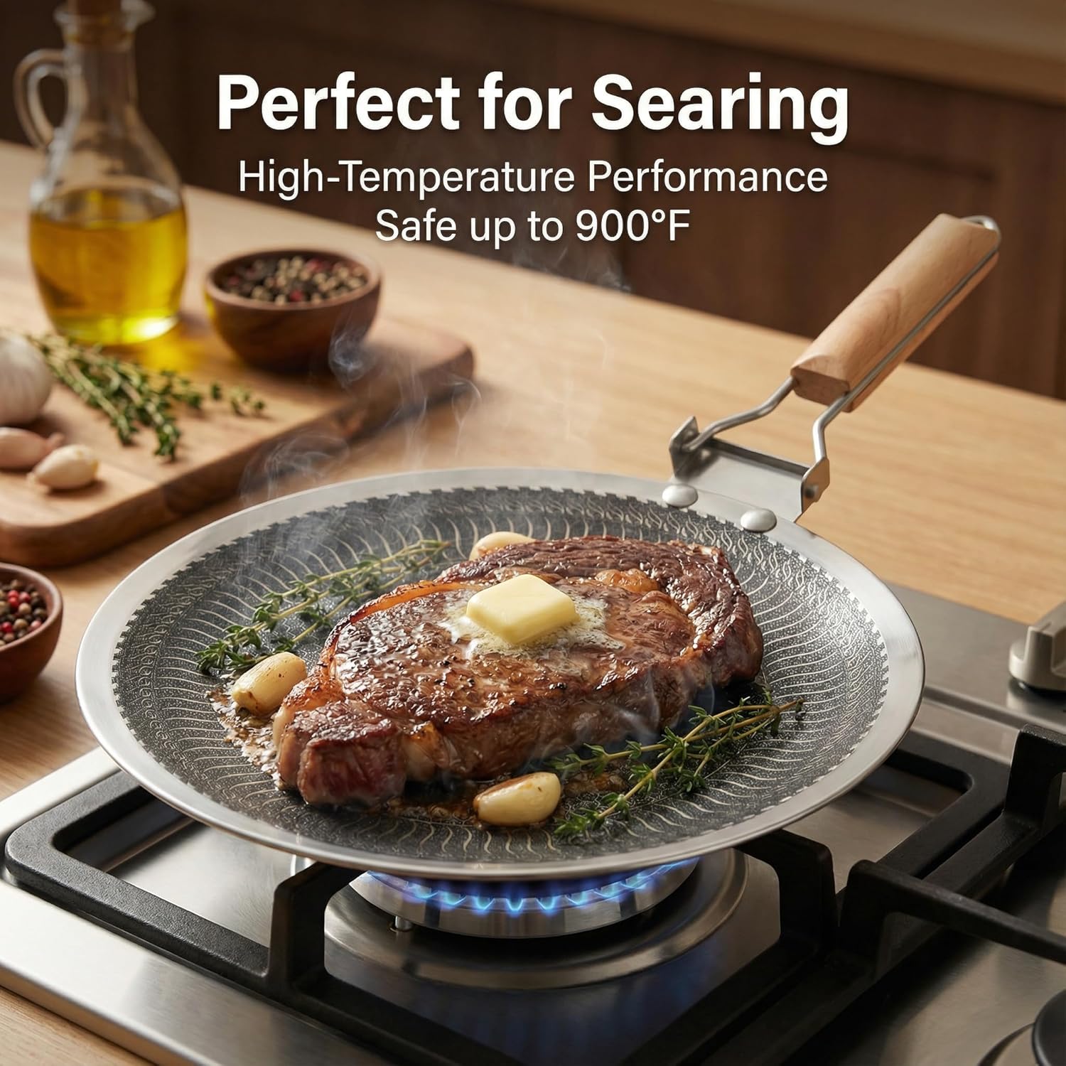 34/38cm Round Stainless Steel  - đánh giá và giá Camping Cooking Without Gas
