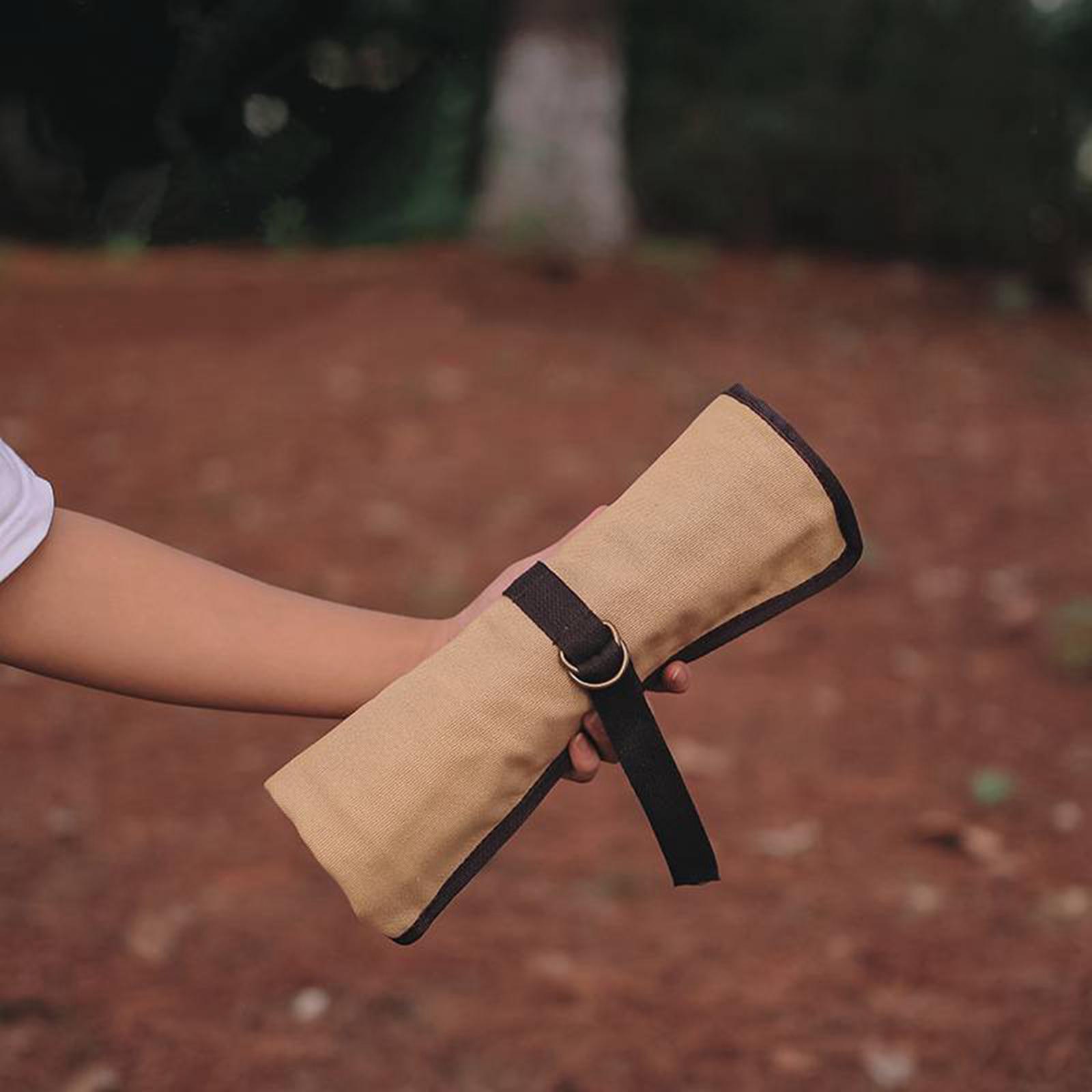 Portable Camping Utensil Roll  - đánh giá và giá Camping Cooking Utensils Storage