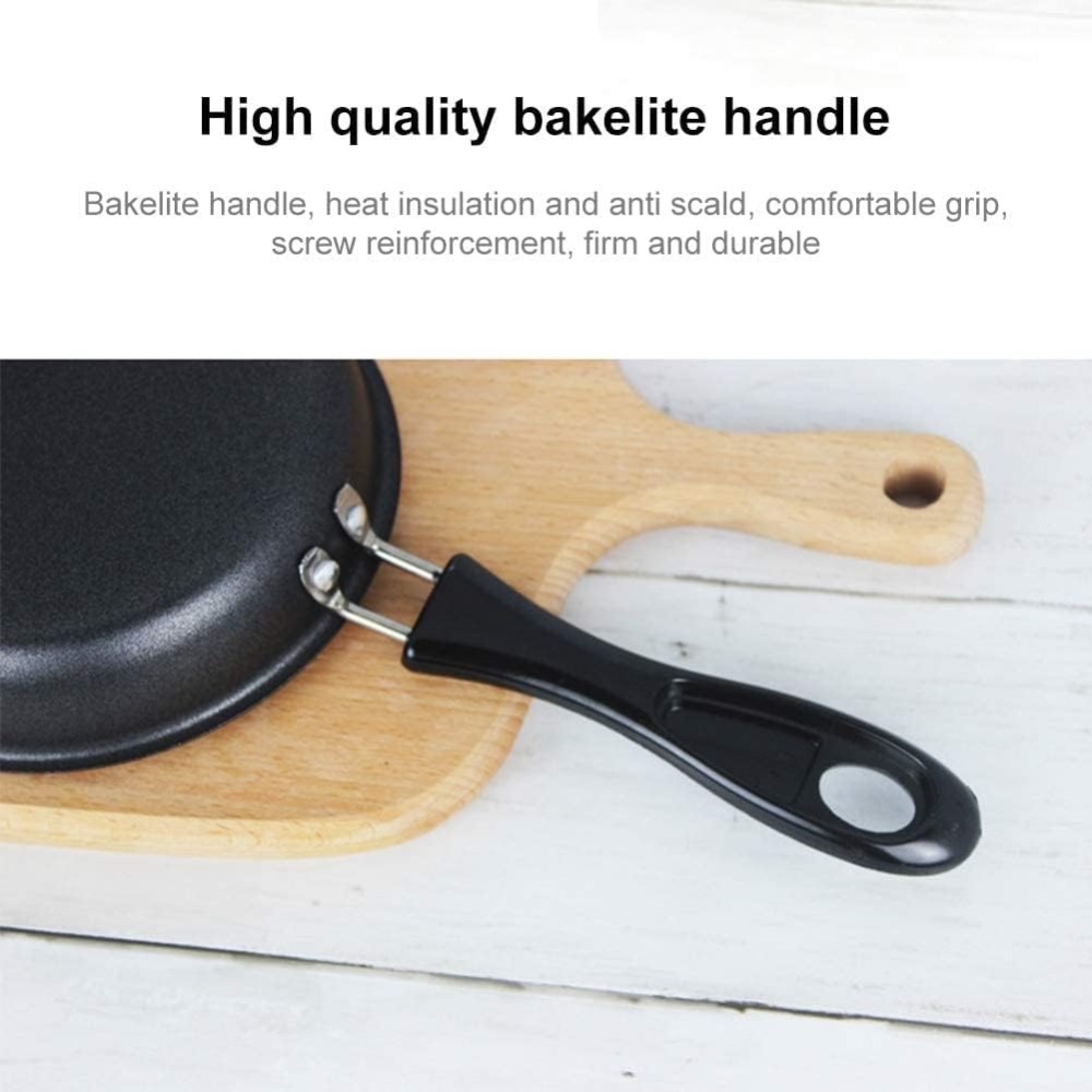 Mini Frying Pan with Handle Po - đánh giá và giá Camping Cooking Without Gas