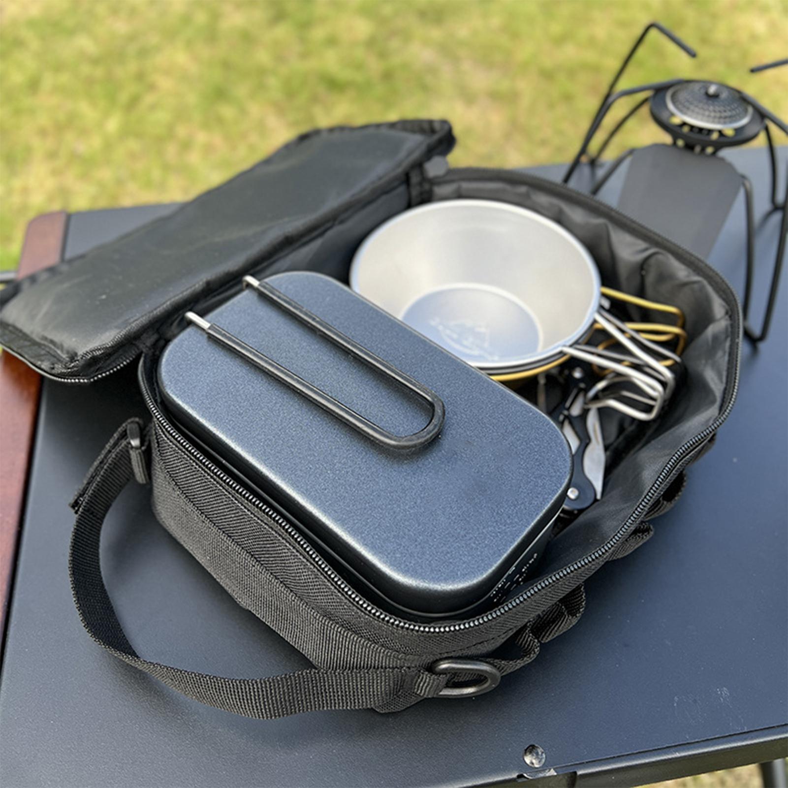Camp Kitchen Organizer Camping - đánh giá và giá Camping Cooking Caddy