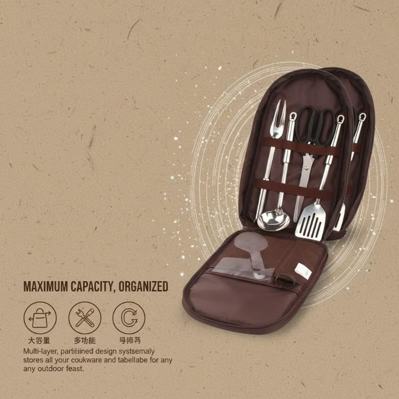 Outdoor Cooking Bag Camping St - đánh giá và giá Camping Cooking Utensils Storage
