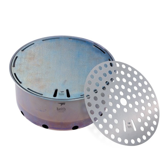 Outdoor Titanium Portable Flat - đánh giá và giá Camping Cooking Table With Windshield