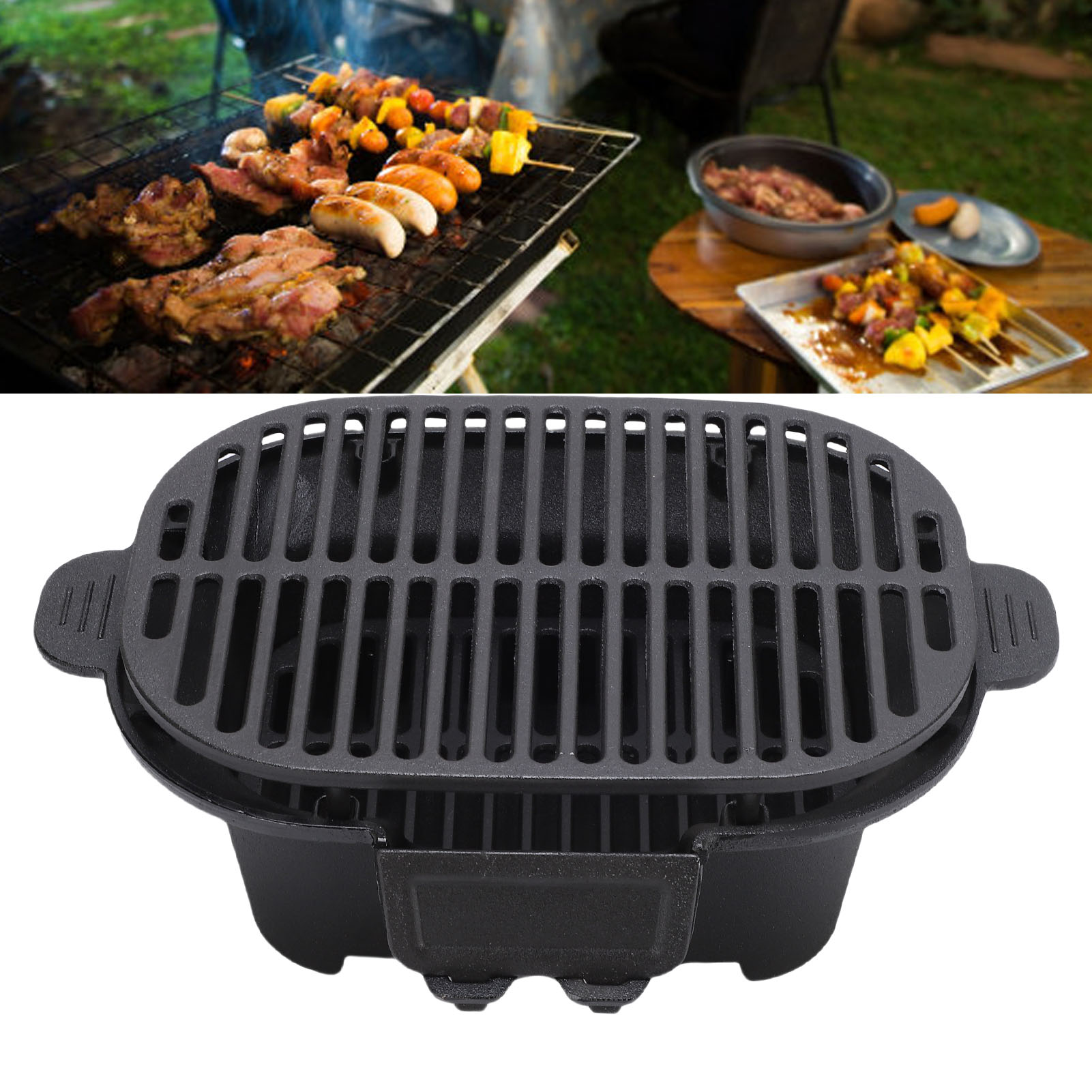 Hibachi Grill Outdoor Small Po - đánh giá và giá Japanese Camping Cooking