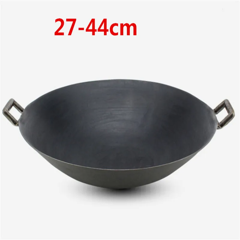 double ear cast iron wok cooki - đánh giá và giá Camping Cooking Without Gas
