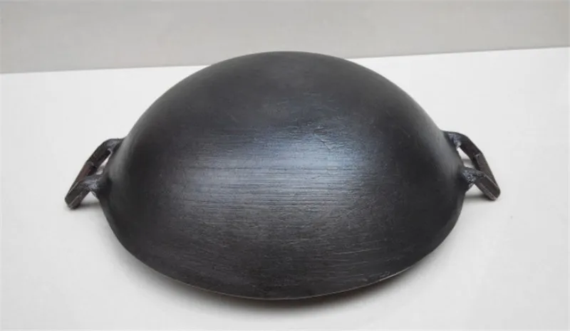 double ear cast iron wok cooki - đánh giá và giá Camping Cooking Without Gas