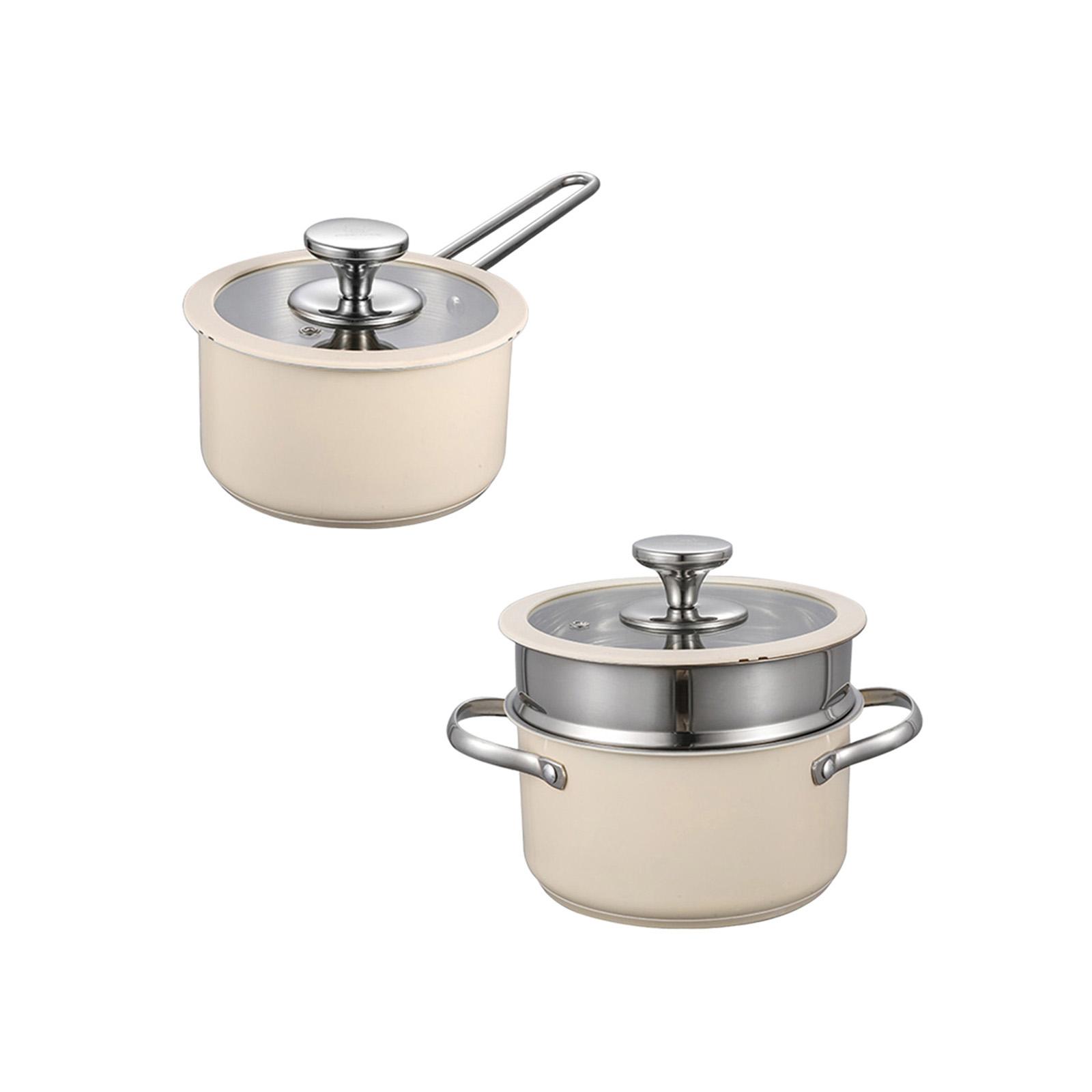 Milk Pan Small Saucepan Thicke - đánh giá và giá Camping Cooking Without Gas