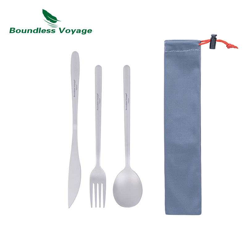 Boundless Voyage Titanium Dinn - đánh giá và giá Camping Cooking And Cutlery Set