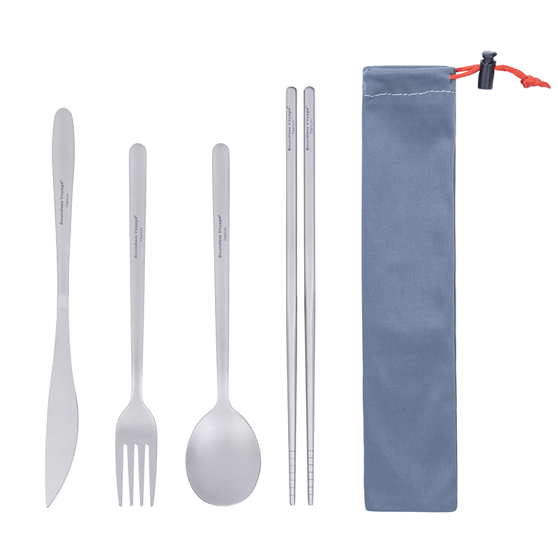 Boundless Voyage Titanium Dinn - đánh giá và giá Camping Cooking And Cutlery Set