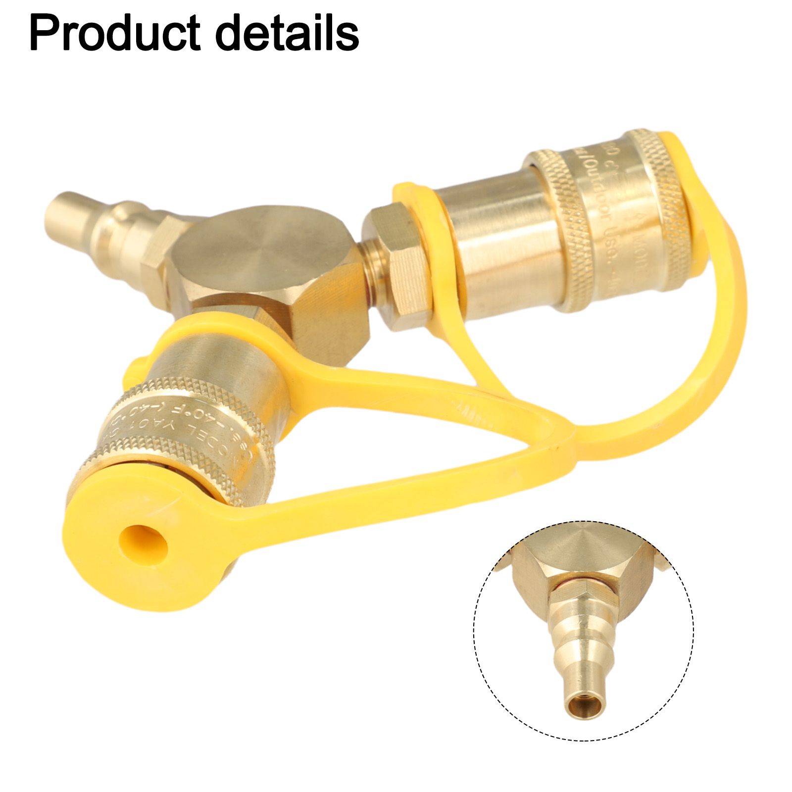 Brass 1/4 Inch Quick Connect Y - đánh giá và giá Camping Cooking Propane
