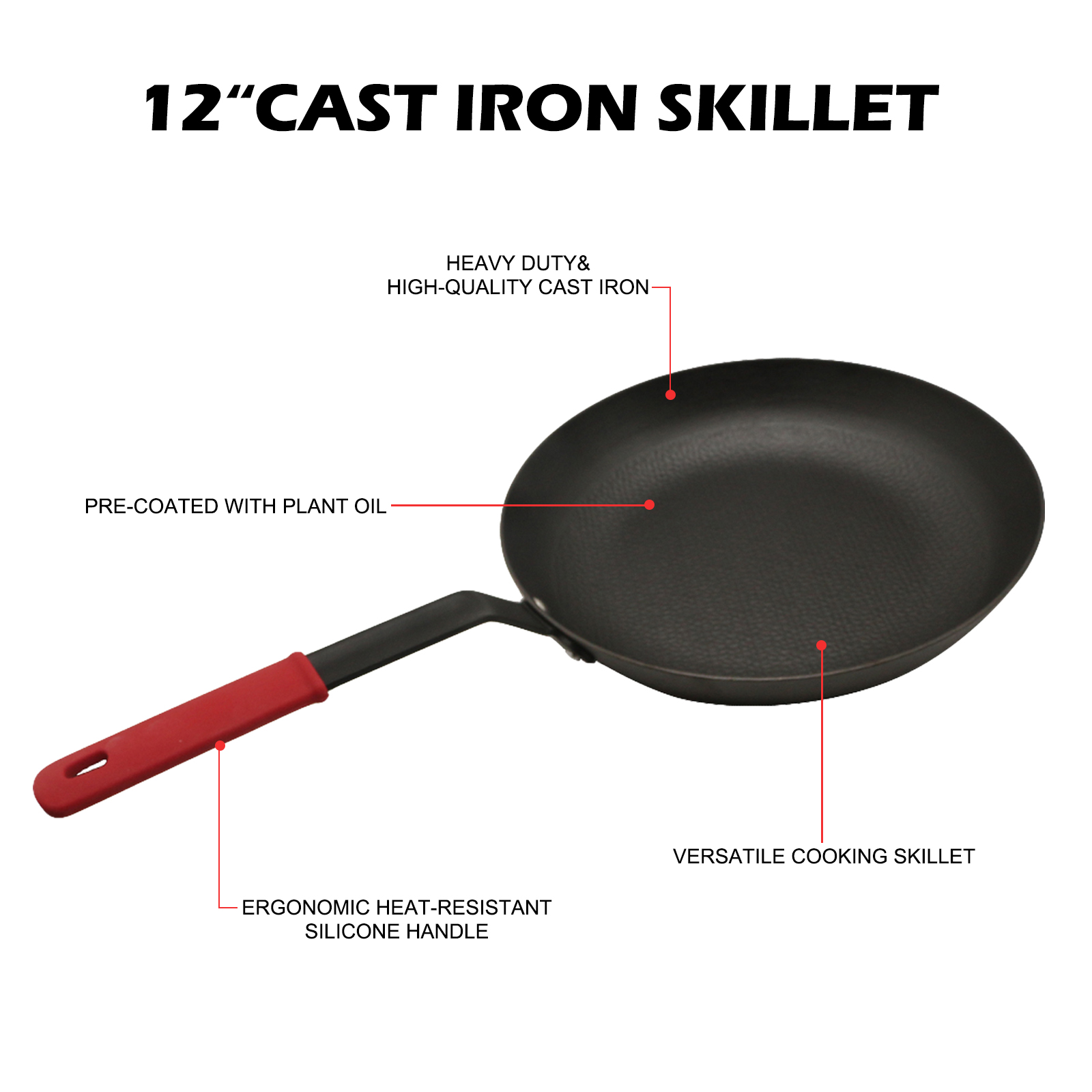 HANSMART 12In Pre-Seasoned Lig - đánh giá và giá Camping Cooking Without Gas
