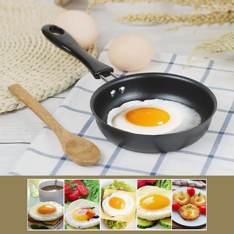 Mini Frying Pan Nonstick Small - đánh giá và giá Camping Cooking Without Gas
