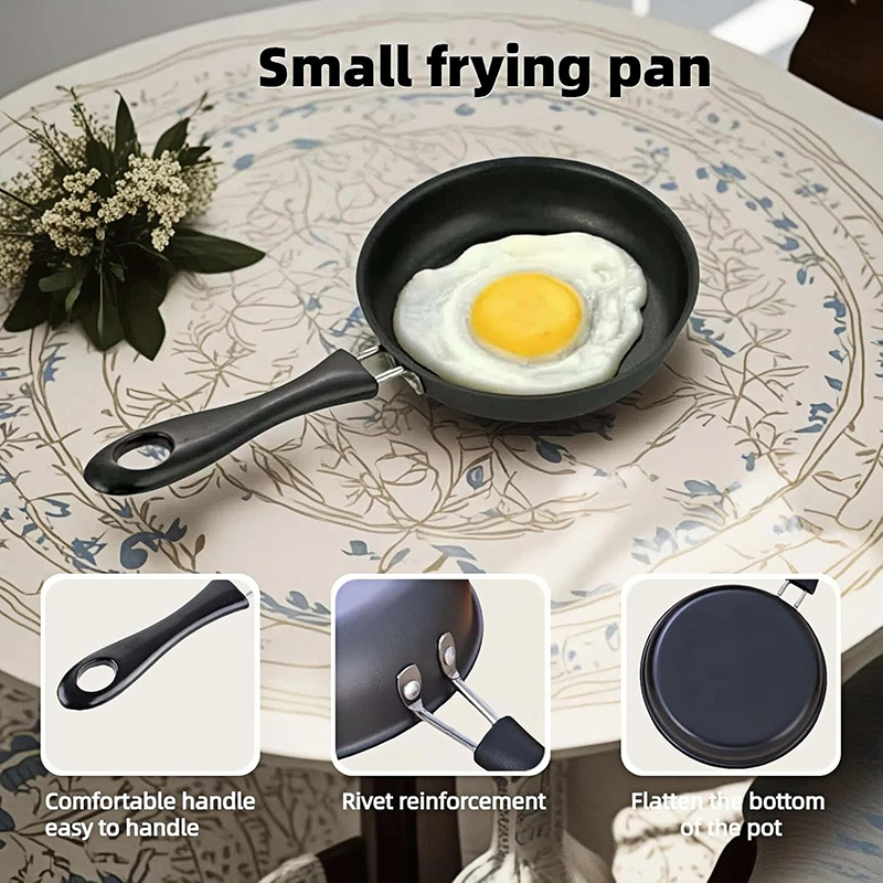 Mini Frying Pan Nonstick Small - đánh giá và giá Camping Cooking Without Gas