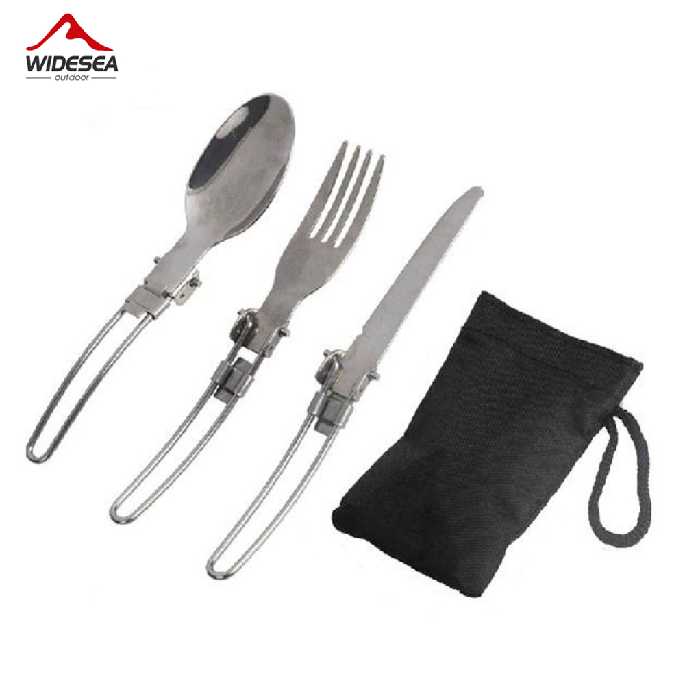 3 pcs 1 set Portable Outdoor C - đánh giá và giá Camping Cooking And Cutlery Set